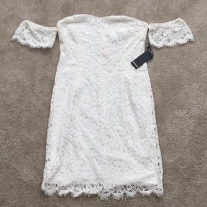 Forever 21 Lace Off Shoulder Dress